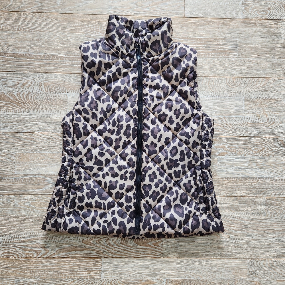 NWOT Animal print vest - Picture 3 of 3